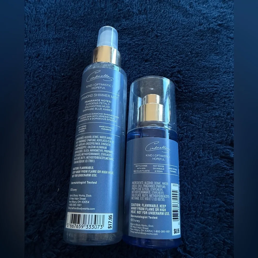 Disney Princess x Bath & Body Works Shimmer and Fragrance Mist Set, Cinderella - Picture 2 of 2